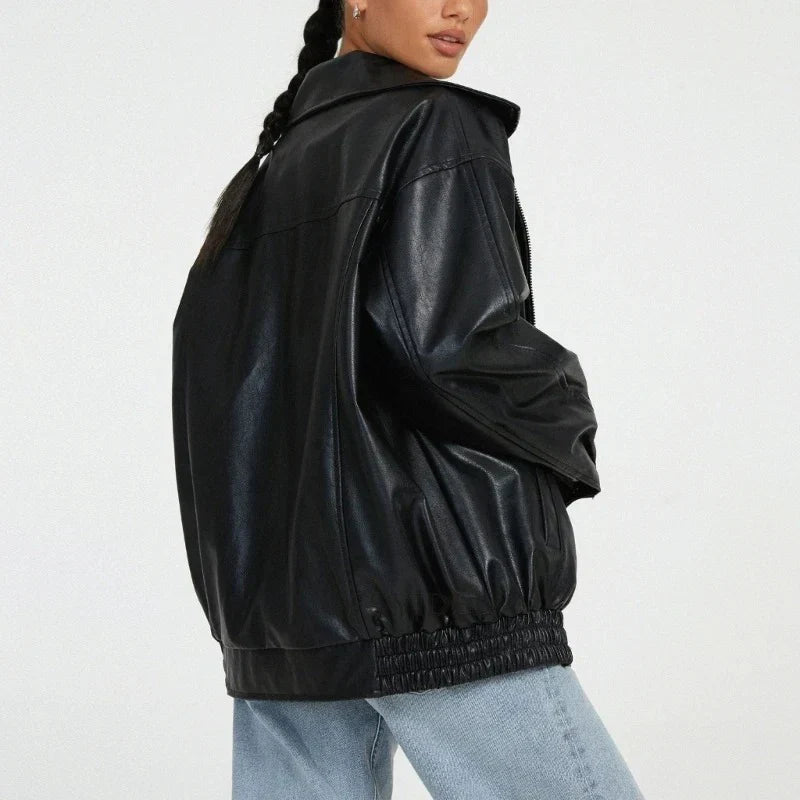 Leather jacket X