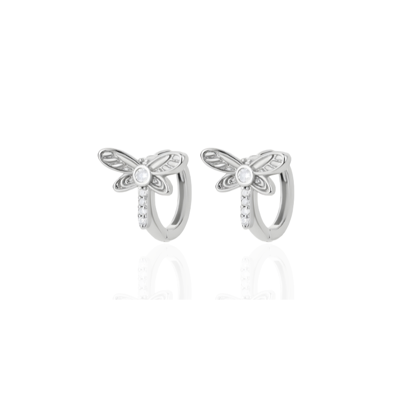 Lise Gouden Libelle Oorbellen - Elegante en Unieke Ooraccessoires