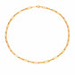 Elegante Gouden Paperclip Ketting - Bianca voor een Stijlvolle Look