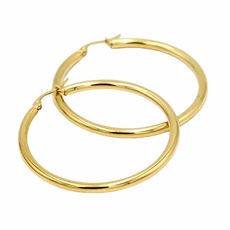 Grote Gouden Oorringen – Bibi