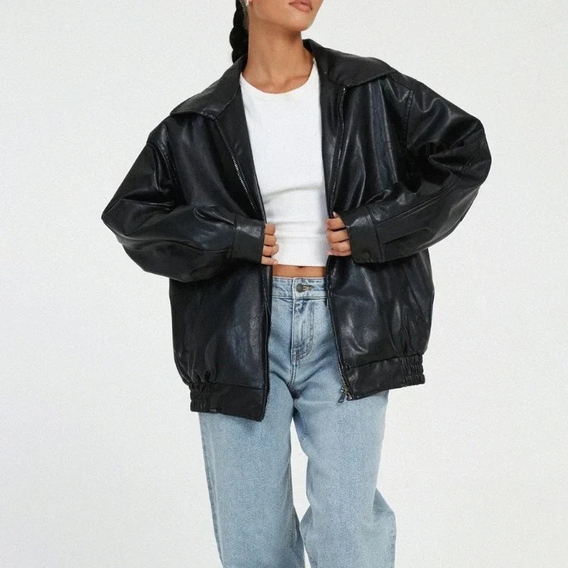 Leather jacket X