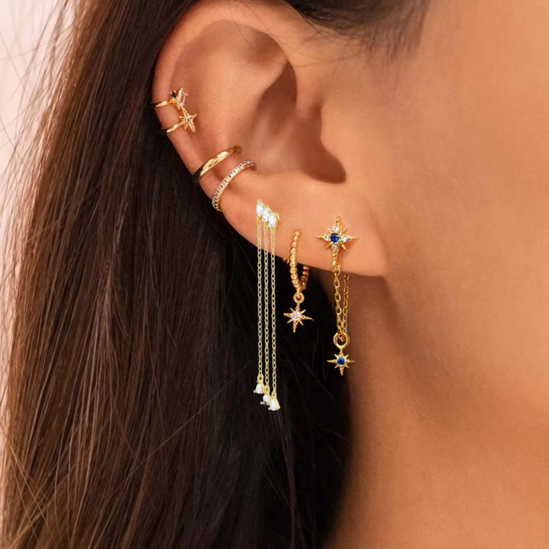 Elegante Nien Chique Oorbellen voor een Stijlvolle Look