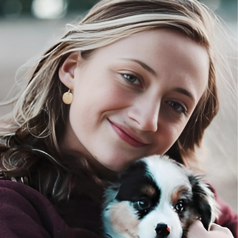 Gouden Ronde Oorbellen - Arianne