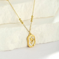Elegante Gouden Rozen Hanger Ketting - Penelope, de perfecte sieradenset voor een stijlvolle uitstraling