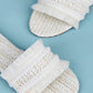 Chique Fringe Pantoffels voor Knusse Comfort