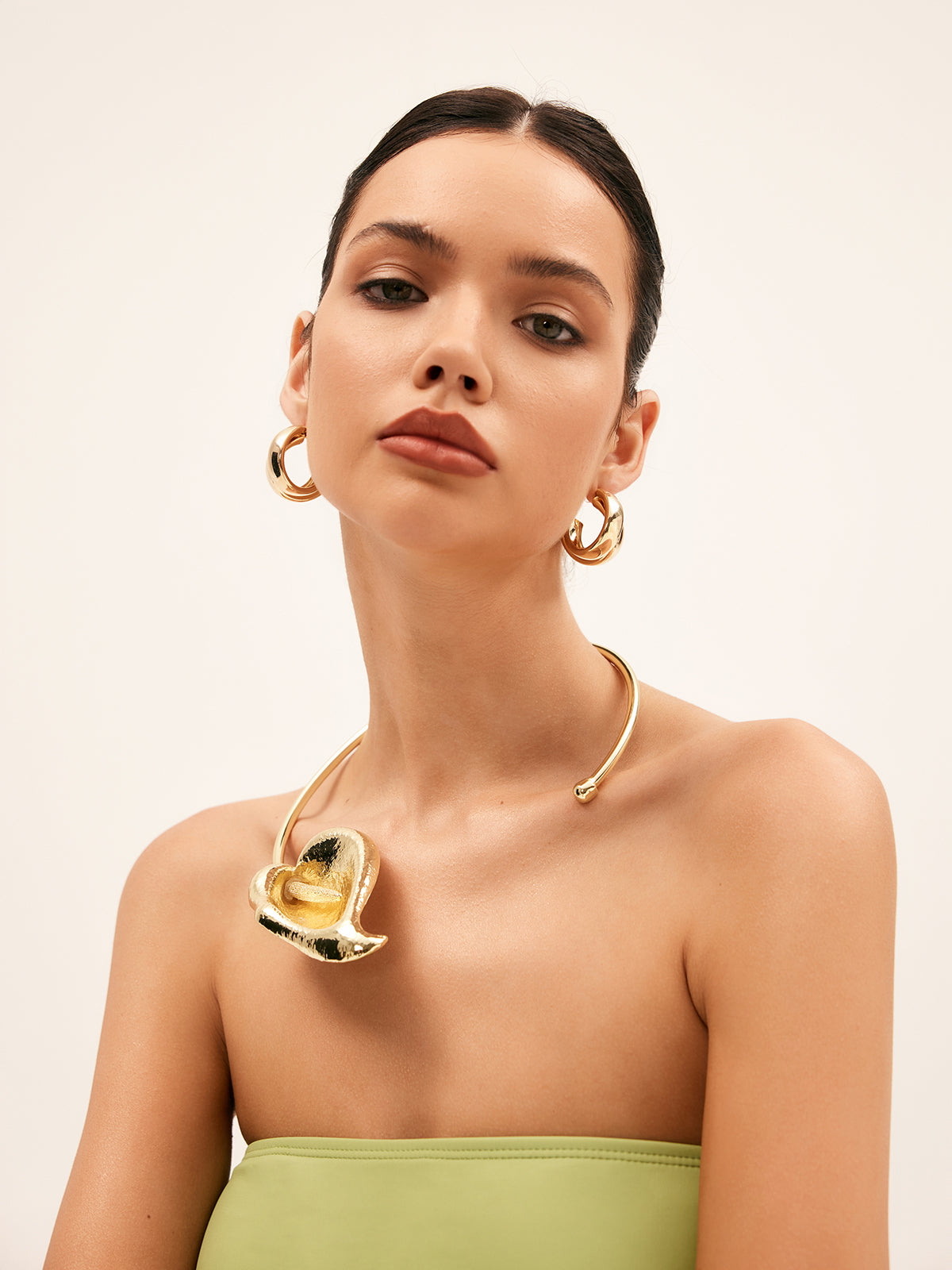 Elegante en Mooie Overdreven Lotusblad Ontwerp Hanger