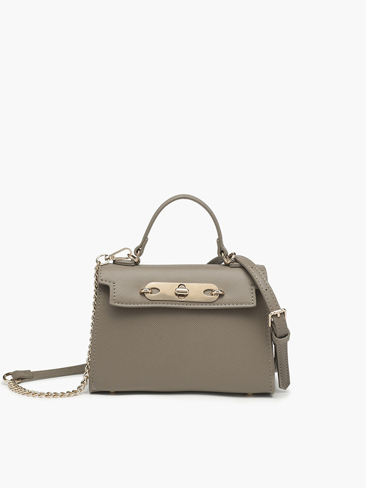 Stijlvolle mini schoudertas crossbody met praktische flap voor gemak en elegantie