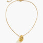 Glanzende Komma Hanger Ketting