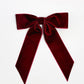 Elegant fluwelen strik haaraccessoire voor een chique uitstraling
