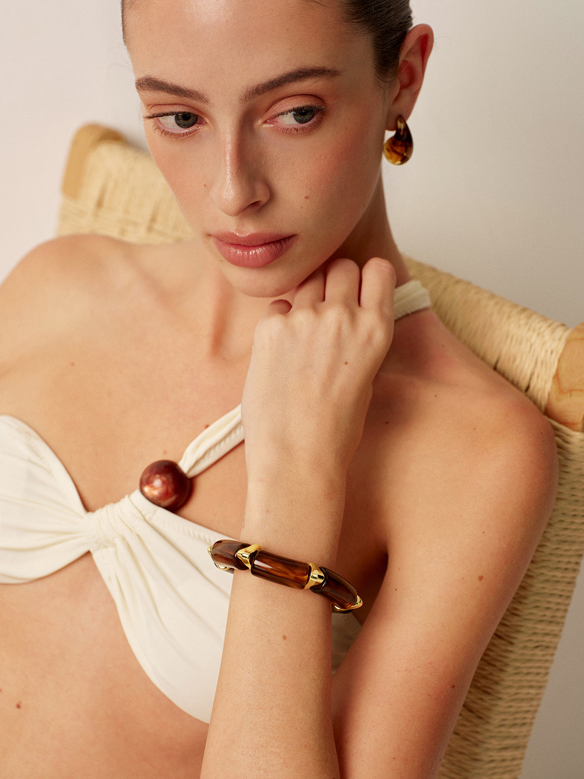 Chic Harsen Link Bangle Armband voor Moeiteloze Stijl