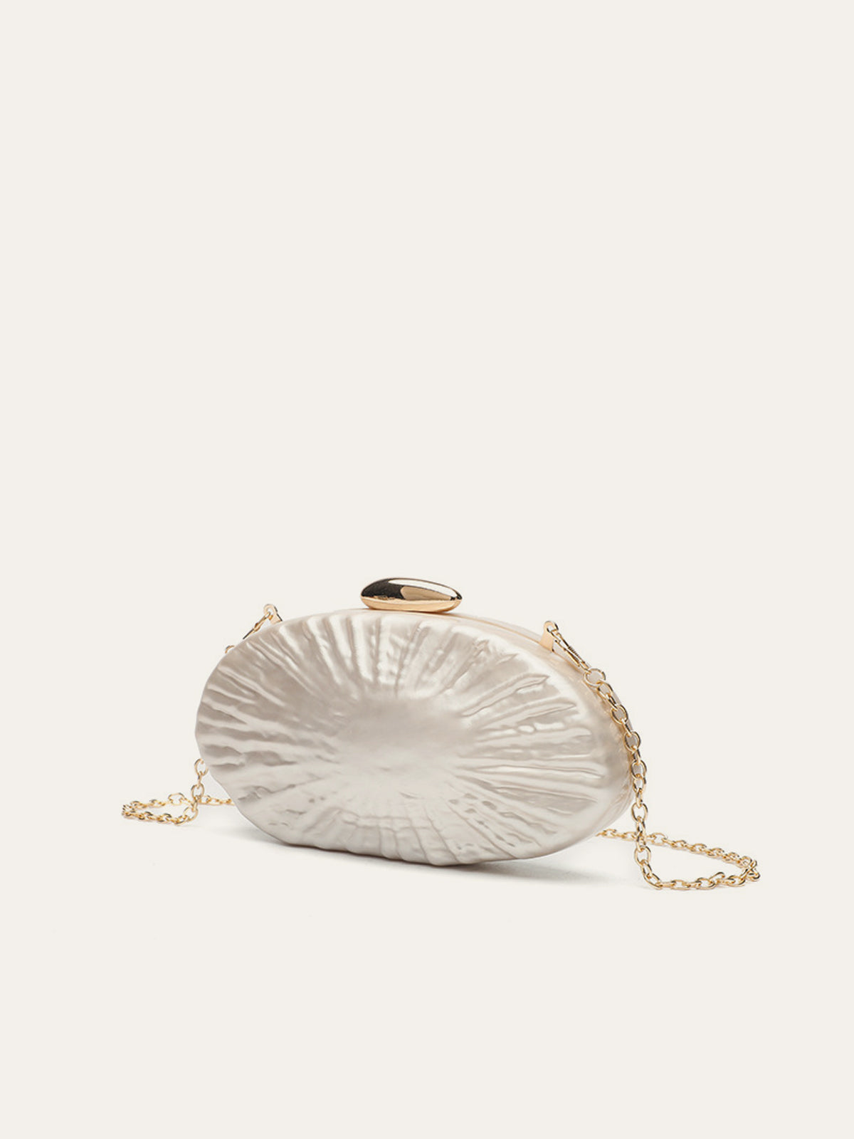 Elegante Parelendoos met gouden ketting voor stijlvolle verschijningen