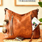 Gesina - Stijlvolle vintage leren tas