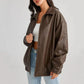 Leather jacket X