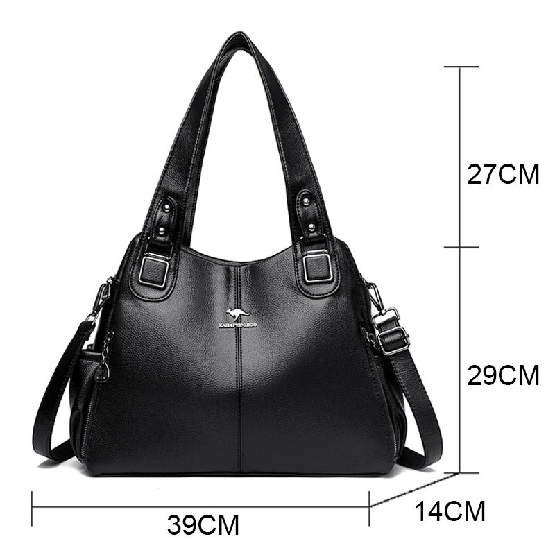 Kiloran - Vintage leren tas