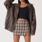 Leather jacket X