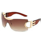 Sleek Rimless Sunglasses for a Stylish Look