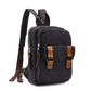 Unisex crossbody rugzak met meerdere vakken in vintage stijl - Axel