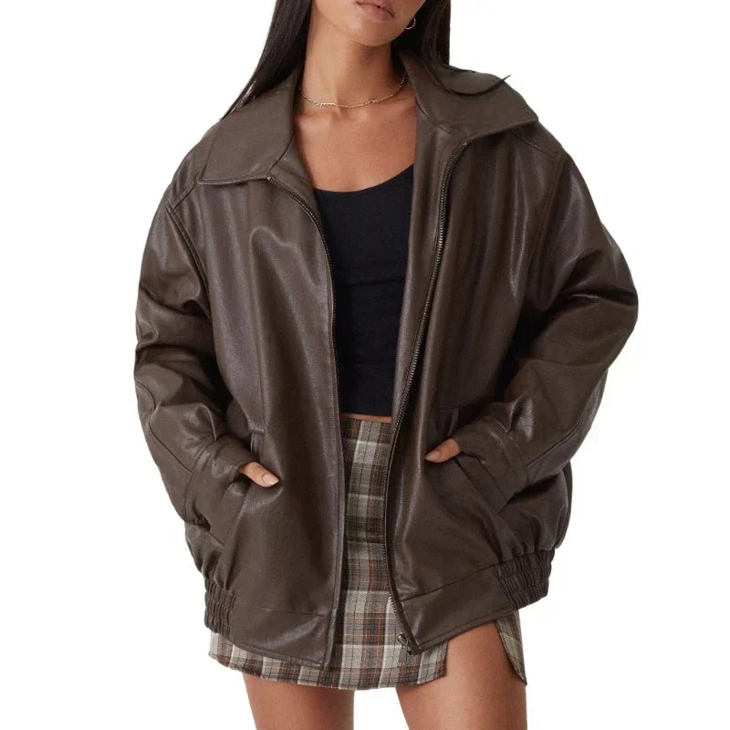 Leather jacket X