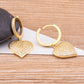 Gouden Love Heart Druppeloorbellen - Gisela
